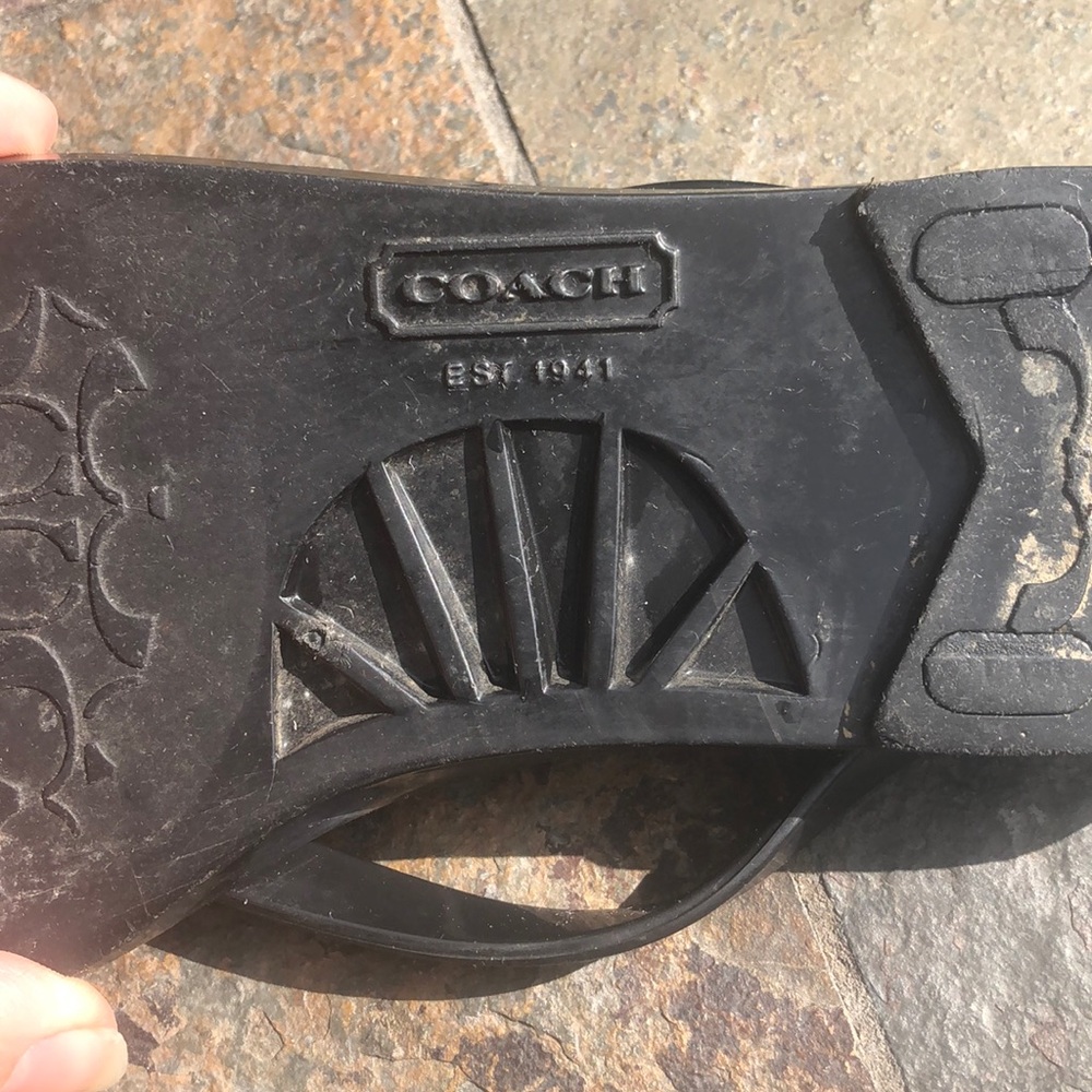 🔥Coach flip-flops - Picture 6 of 8
